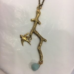 Amano Studio Sparrow and Branch Necklace